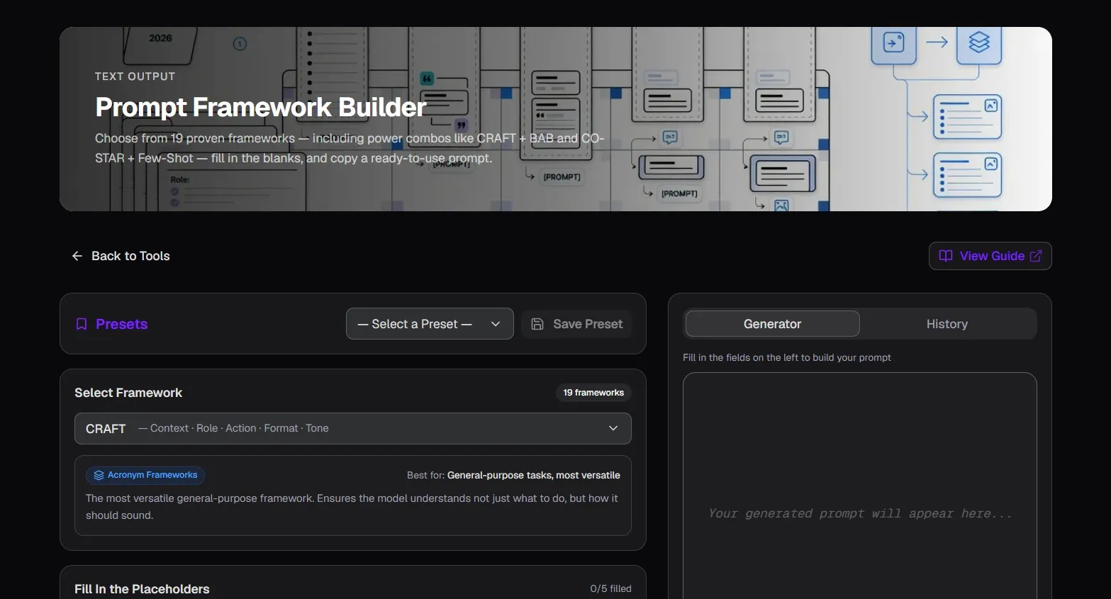 Prompt Framework Builder